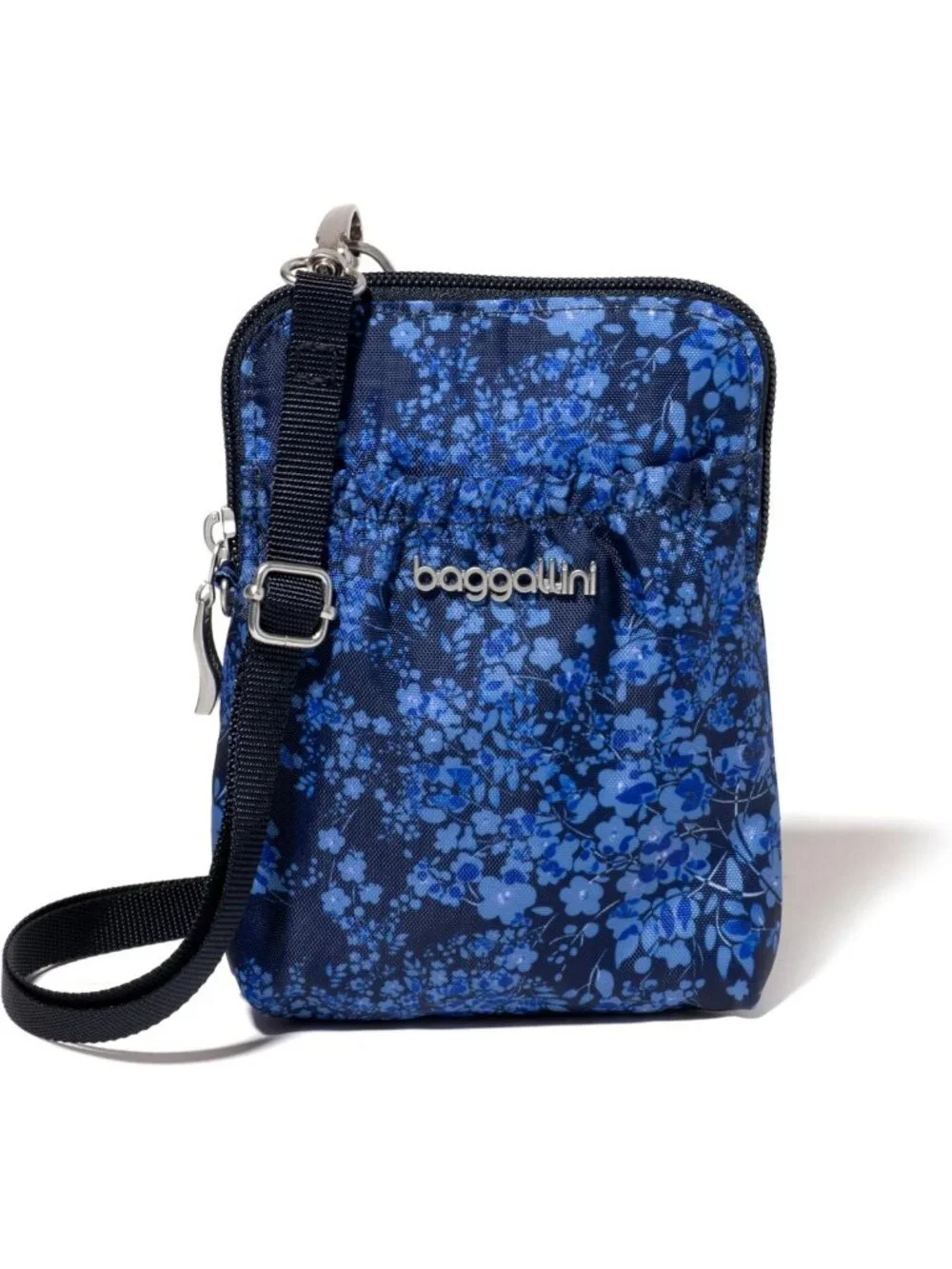 RFID Travel Pouch - Stylish Crossbody Bag with Multiple Compartments & Secure
